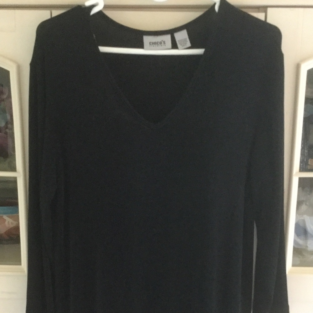 Chico’s Travelers Collection top/matching pants